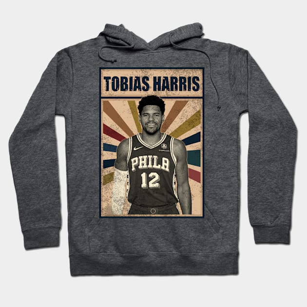 Philadelphia 76ers Tobias Harris Hoodie by RobinaultCoils